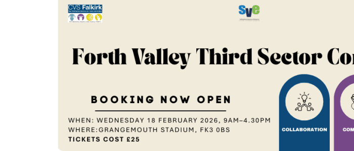 2026 Forth Valley Third Sector Conference website banner template 22 700x300