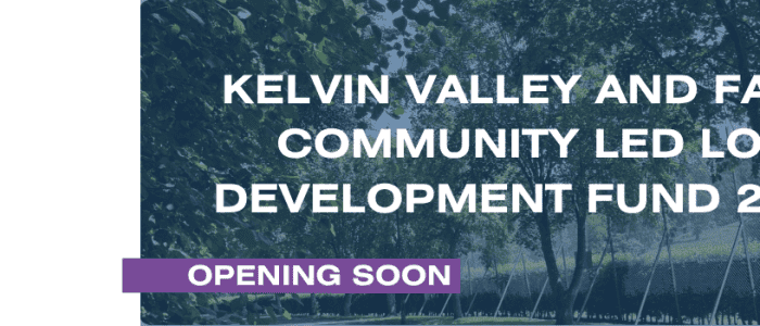 Kelvin Valley and Falkirk Community Led Local Development Fund 2026/2027 1 700x300