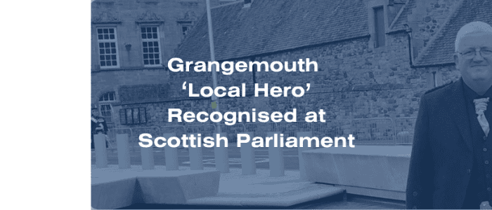 Grangemouth ‘Local Hero’ Recognised at Scottish Parliament website banner template 9 700x300