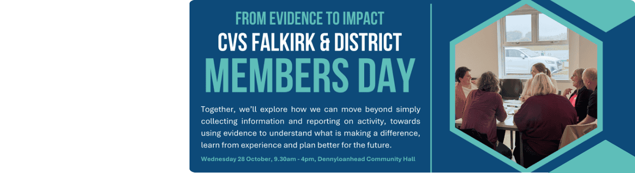 From Evidence to Impact: Join Us for CVS Falkirk & District Members Day and AGM 2026
